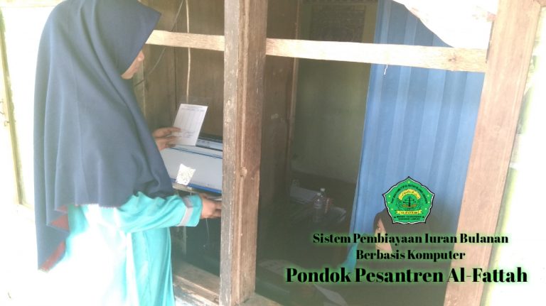 Peresmian Pembiayaan Iuran Bulanan Berbasis Komputer Di Pondok Pesantren Al-Fattah