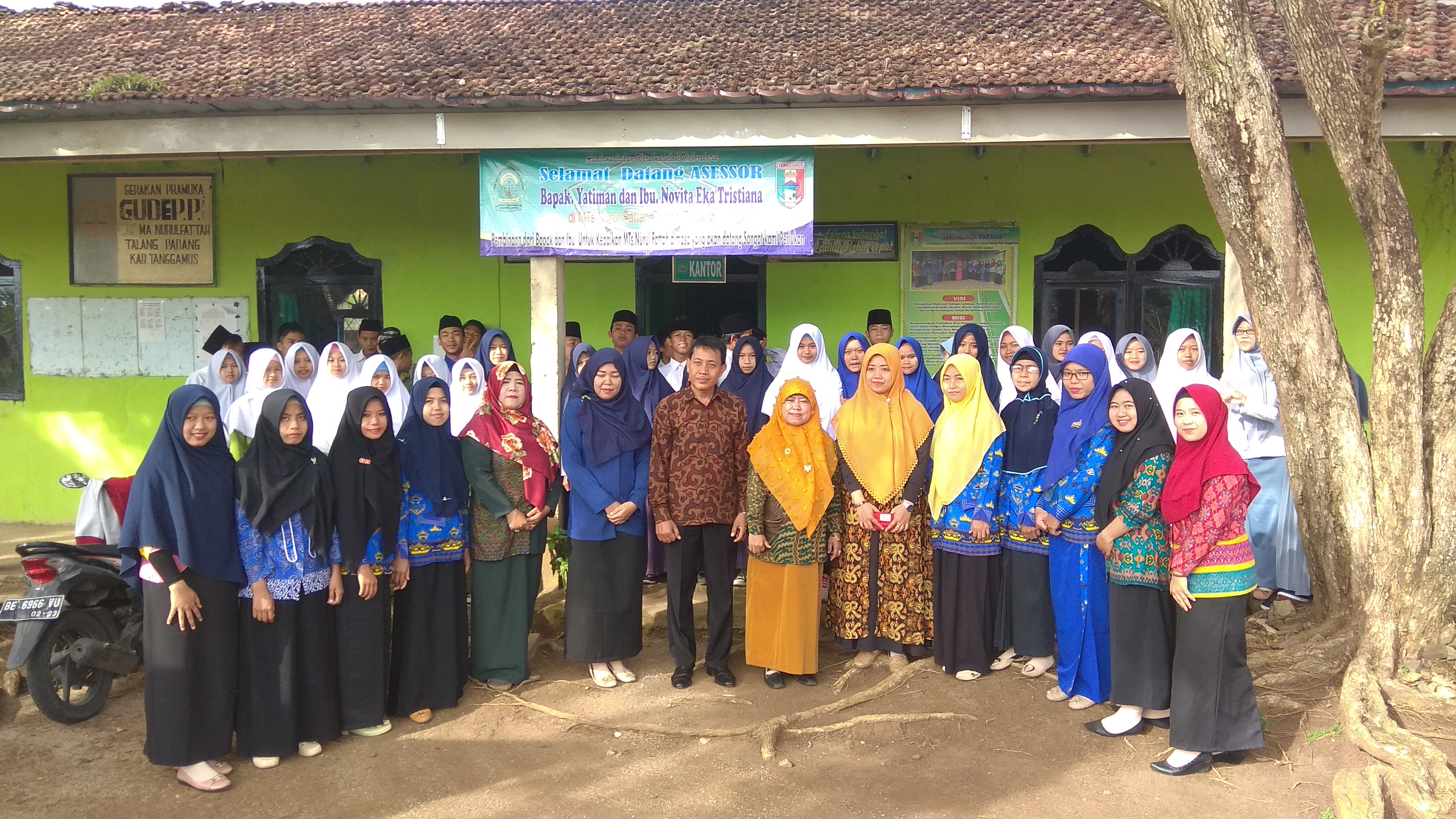 Visitasi Asesor Dalam Rangka Akreditasi Mts Nurul Fattah